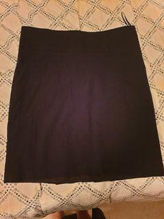 Women's black event skirt