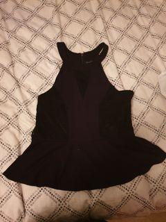 Women's forever new peplum top
