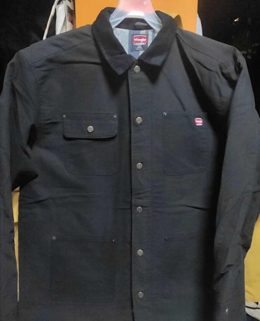 Wrangler 威格四袋登芯領工人服復古外套carhartt M43 M65 工裝制服4袋