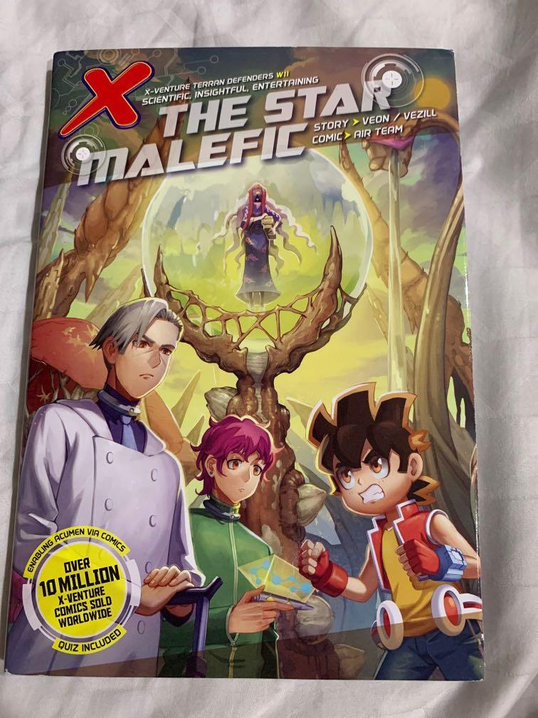 X- Venture comic (Category: Comics & Manga) located in Singapore. Submitted by nian_2010 (Listing ID 1083838521, Image 1). Description: X-Venture Terran Defenders — W11 , The star Malefic. Read with care. Good condition..