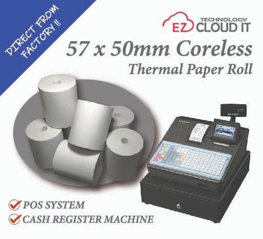 Casio cash clearance register paper rolls
