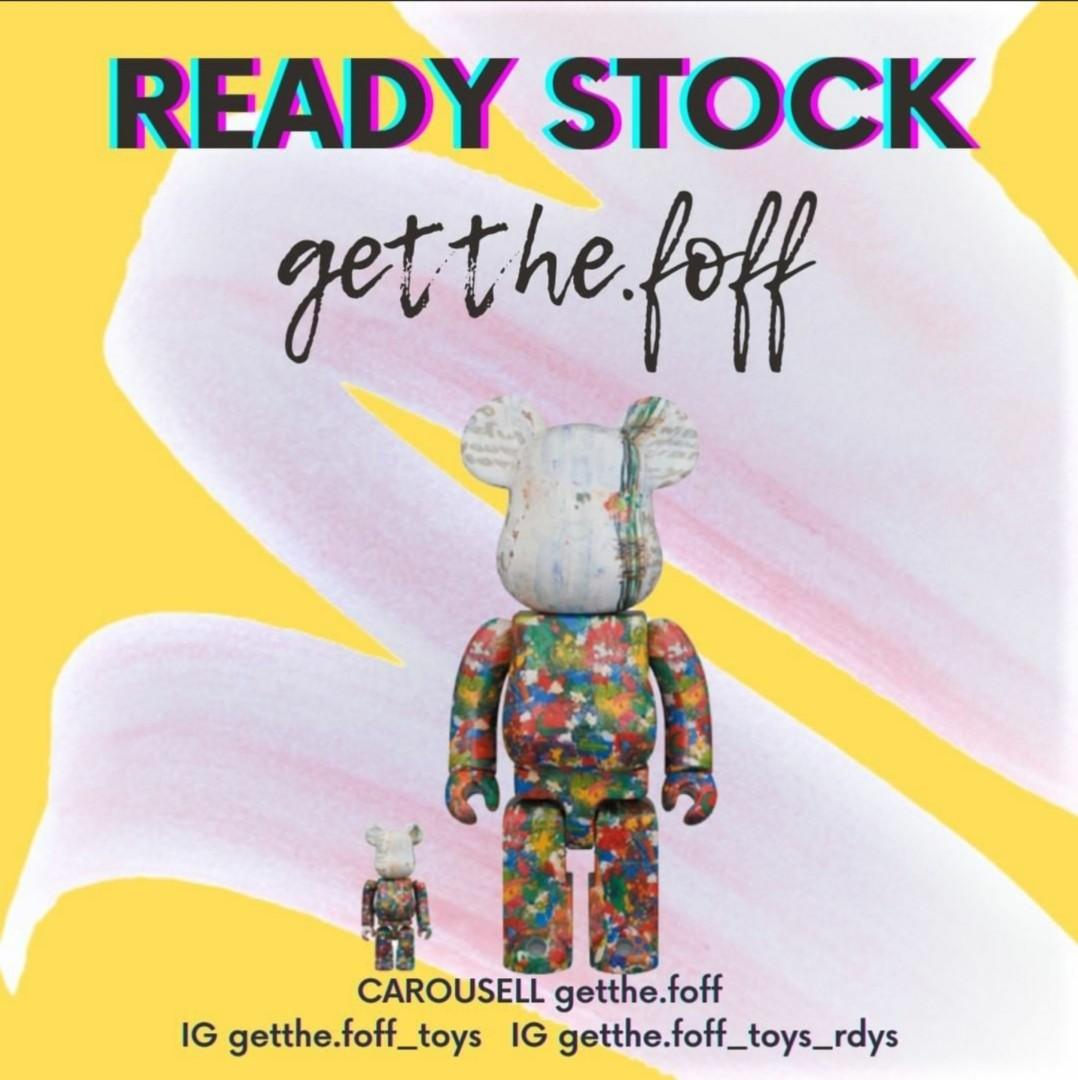 即日発送 BE@RBRICK 木梨憲武 感謝 100% & 400% MEDICOM TOY ベア