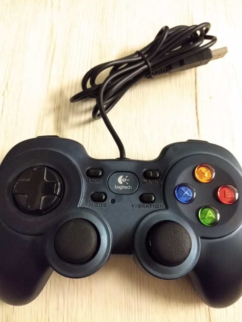 morfine Onderdrukking Iedereen 🆓 Logitech Rumble Gamepad F510, Video Gaming, Gaming Accessories,  Controllers on Carousell