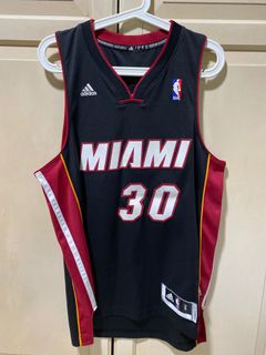 Adidas💯% Authentic Miami Heat ‘Cole 30’ jersey, for SGD$62 (size S). Measurements: pit to pit- 52cm, length- 78cm