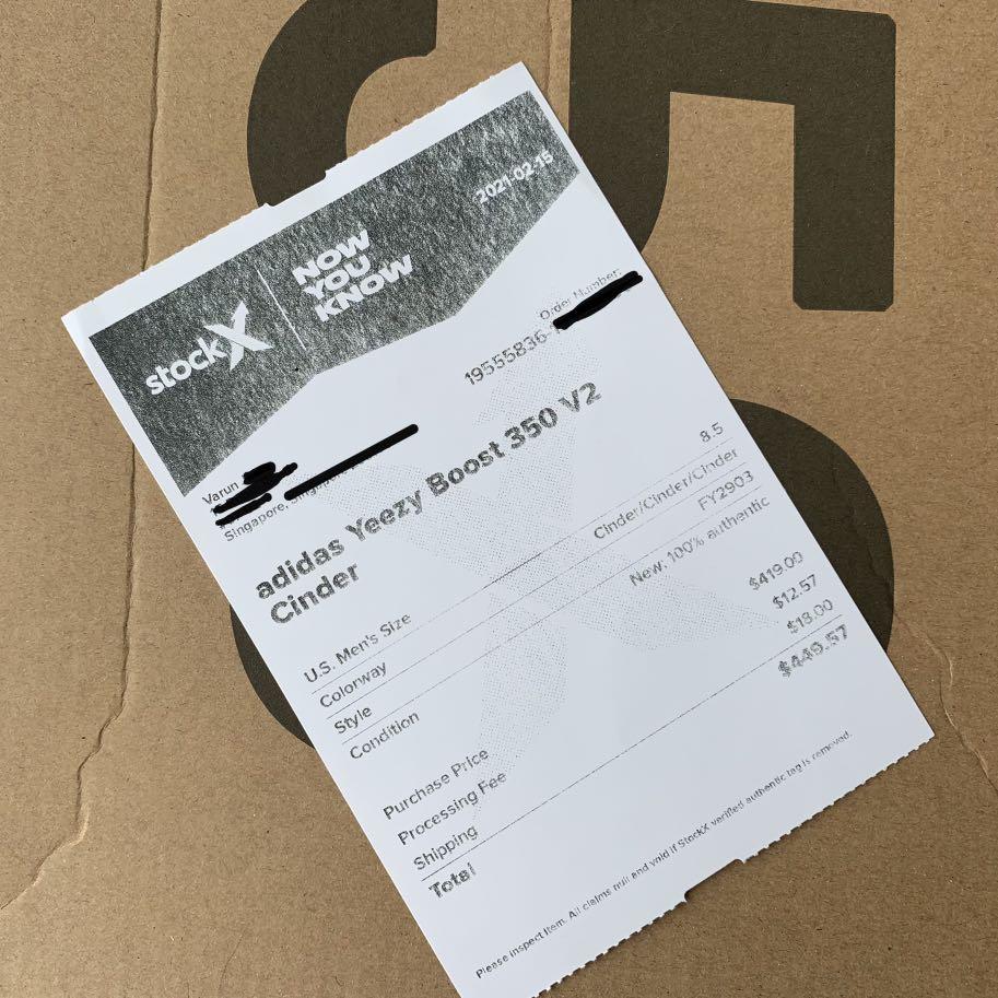Adidas Yeezy 350 V2 Cinder (Size US 8.5/UK 8) (Original), Men's Fashion,  Footwear, Sneakers on Carousell