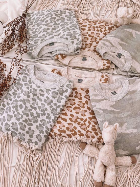 Aerie desert sweatshirt leopard sale