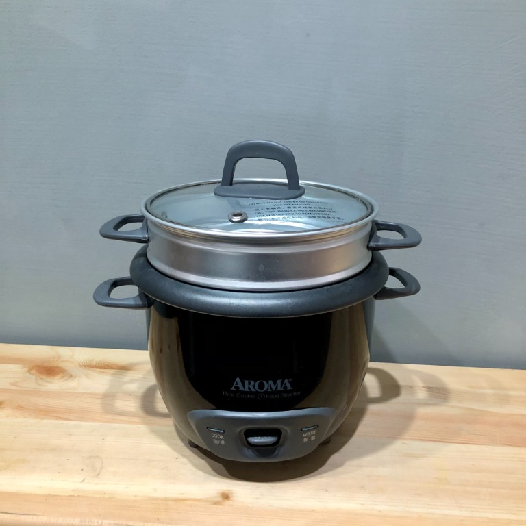 (二手)AROMA ARC-743-1NGB 黑晶蒸/煮美食料理鍋(附食譜), 電視及其他電器, 廚房用品, 酒櫃及儲存在旋轉拍賣