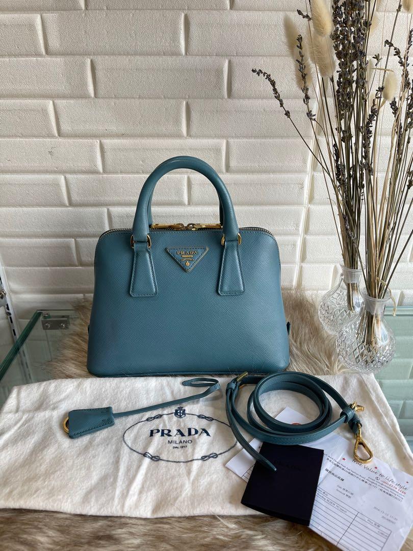 Prada Saffiano Lux Leather Small Promenade Bag BL0838, Luxury, Bags &  Wallets on Carousell