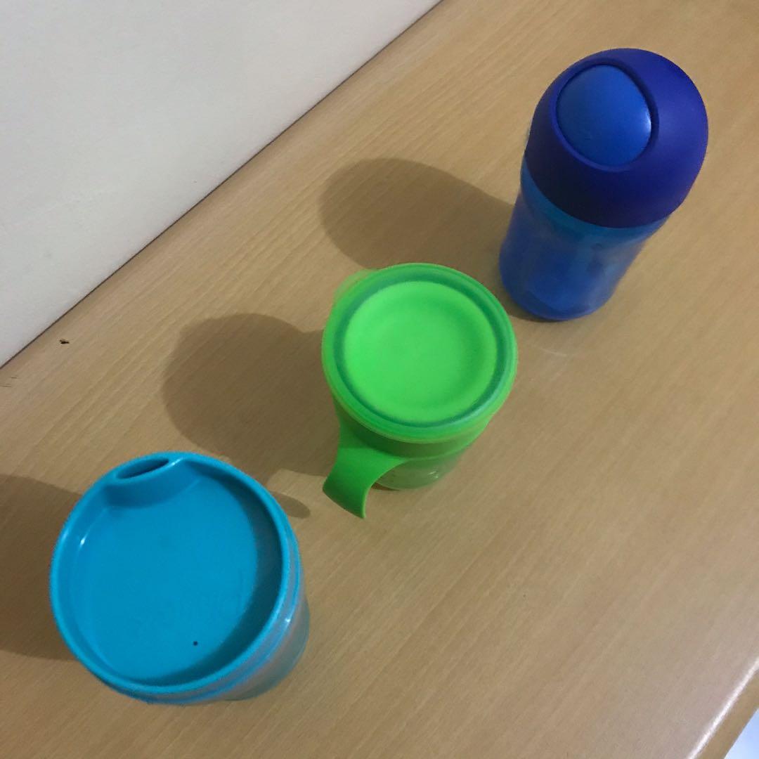 AVENT / Playtex training cups (Category: Weaning & Toddler Feeding) located in Manila. Submitted by mnl.authentics_closet (Listing ID 1083991569, Image 3). Description: Never been used AVENT and Playtex training cups With extra spill proof replacement valves for Playtex cup Bought in Dubai Take all for P 1,150.00 PHP 450 pesos if per individual.