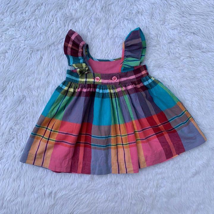 Baby gap top plaid dress