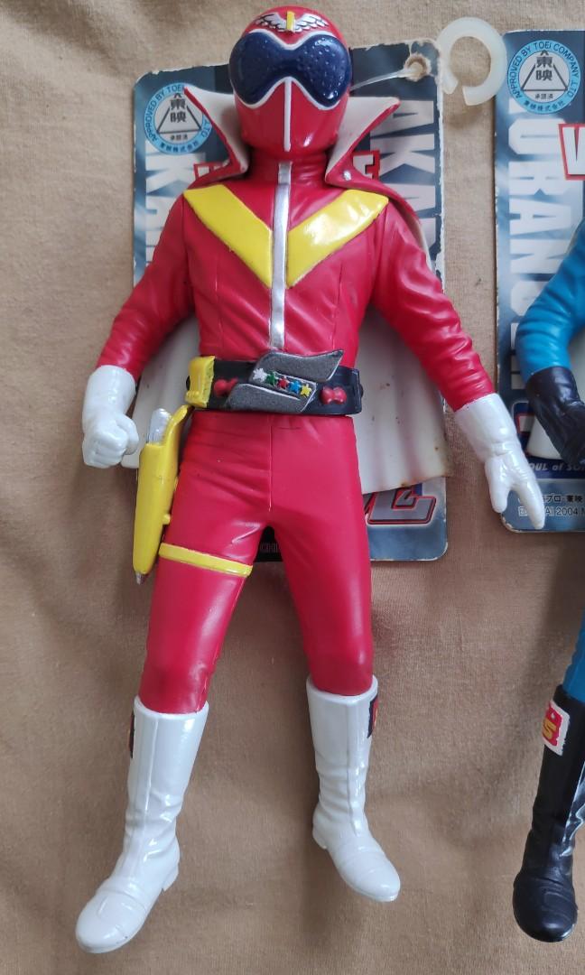 Set Complet 5 Figurines Himitsu Sentai Goranger Banpresto 1998 - Power Rangers MOC