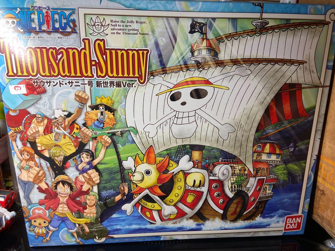 Bandai One Piece 海賊王thousand Sunny 千陽號模型新世界編ver 興趣及遊戲 玩具 遊戲類 Carousell