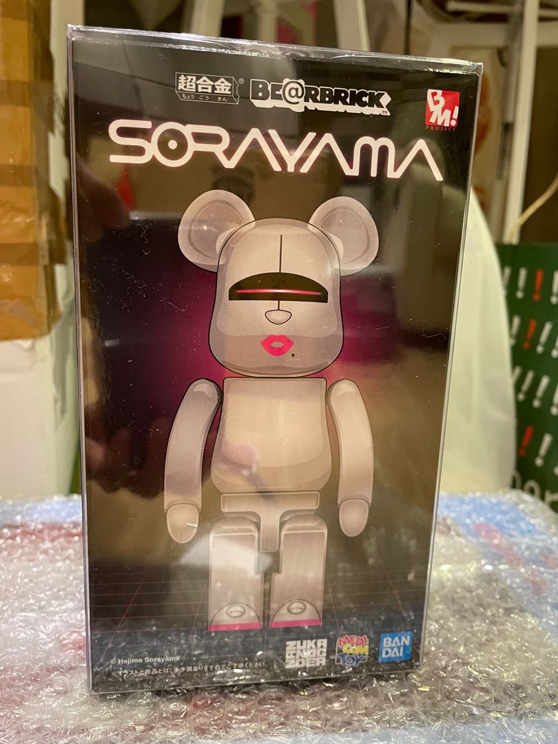 Bearbrick Sorayama 200% 超合金空山基2G, 興趣及遊戲, 玩具