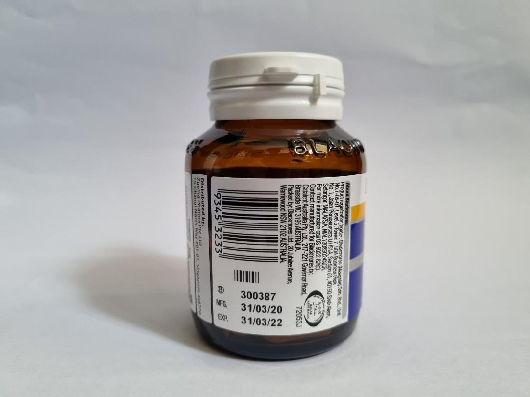 Blackmores Multivitamins Minerals 30s Health Nutrition Health Supplements Vitamins Supplements On Carousell