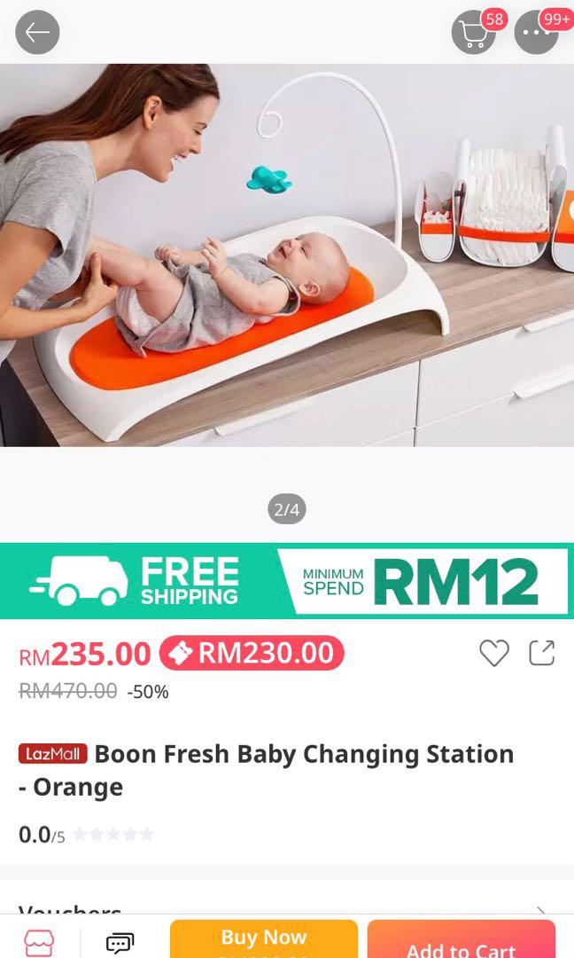 boon changing table