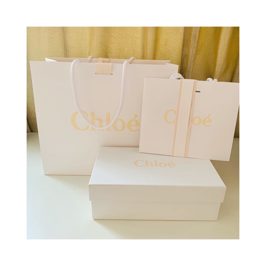 Chloe Shoes Box small paper bag see second photo onwards