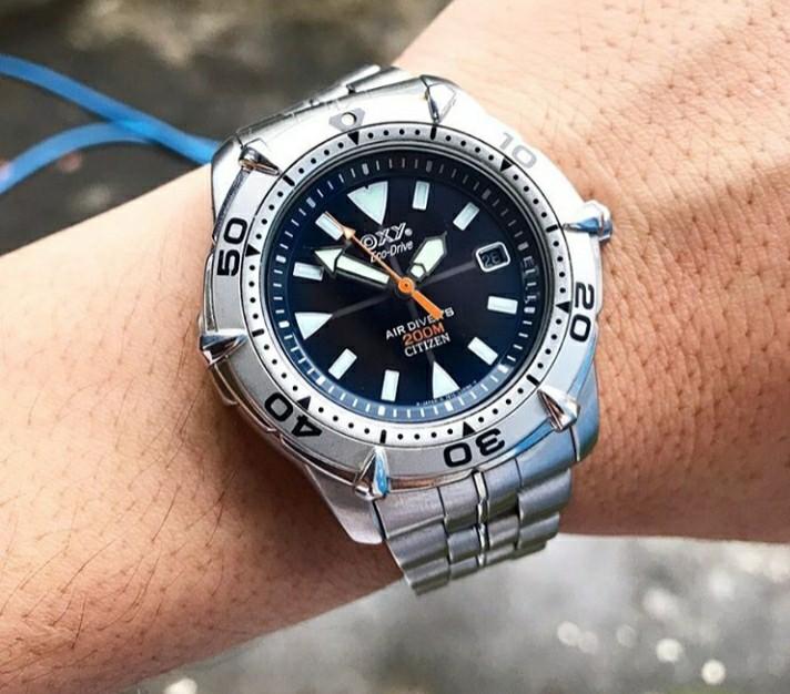 Citizen Oxy Air Diver Fesyen Pria Jam Tangan di Carousell
