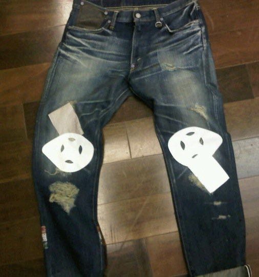 Clot Levi’s Survivor Denim 505 levis fragment fenom black sun off white