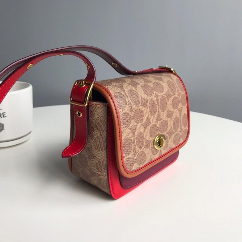 COACH 3693 RAMBLER CROSSBODY 16 in SIGNATURE CANVAS