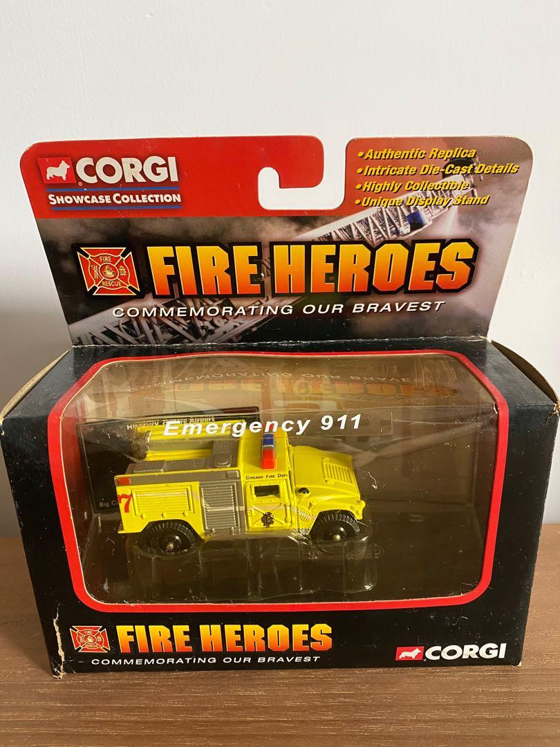 極罕corgi Cs Fire Heroes Hmmwv Fire Pumper Chicago O Hare Airport 玩具 遊戲類 玩具 Carousell