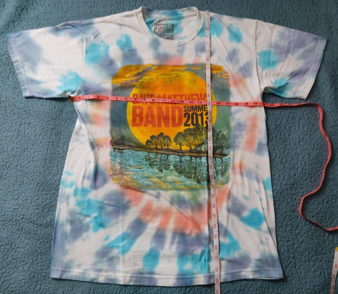 Dave Matthews Hurley tie-dyed concert 