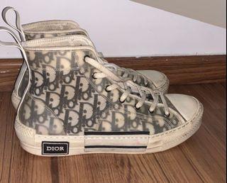 Dior High Cut Sneaker, Men's Fashion, Footwear, Sneakers on Carousell