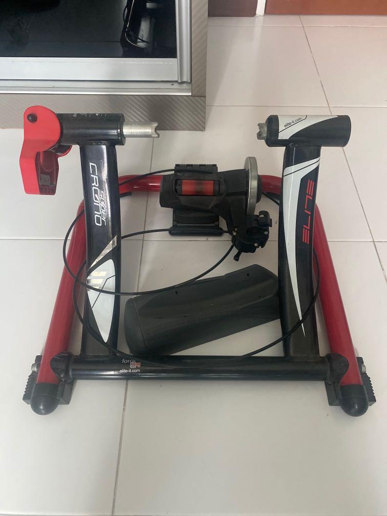 Elite Super Crono Turbo Trainer Sports Equipment Bicycles