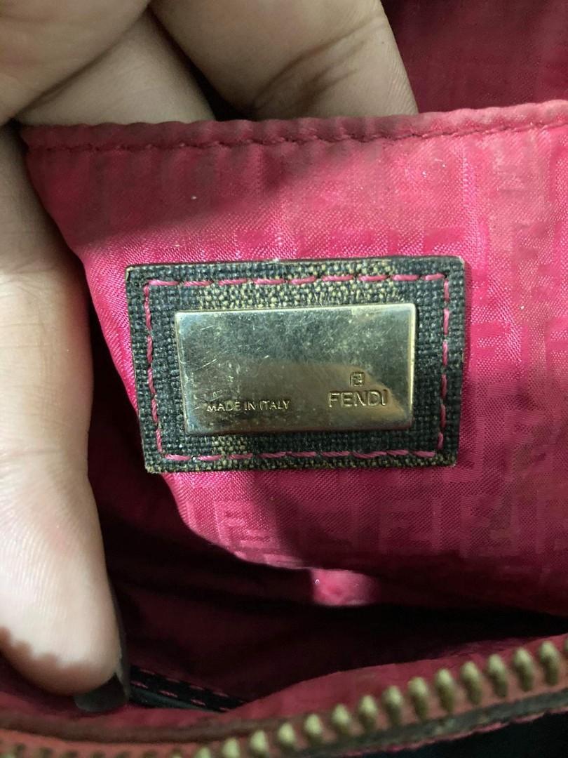 Fendi spalmati store zucca pochette