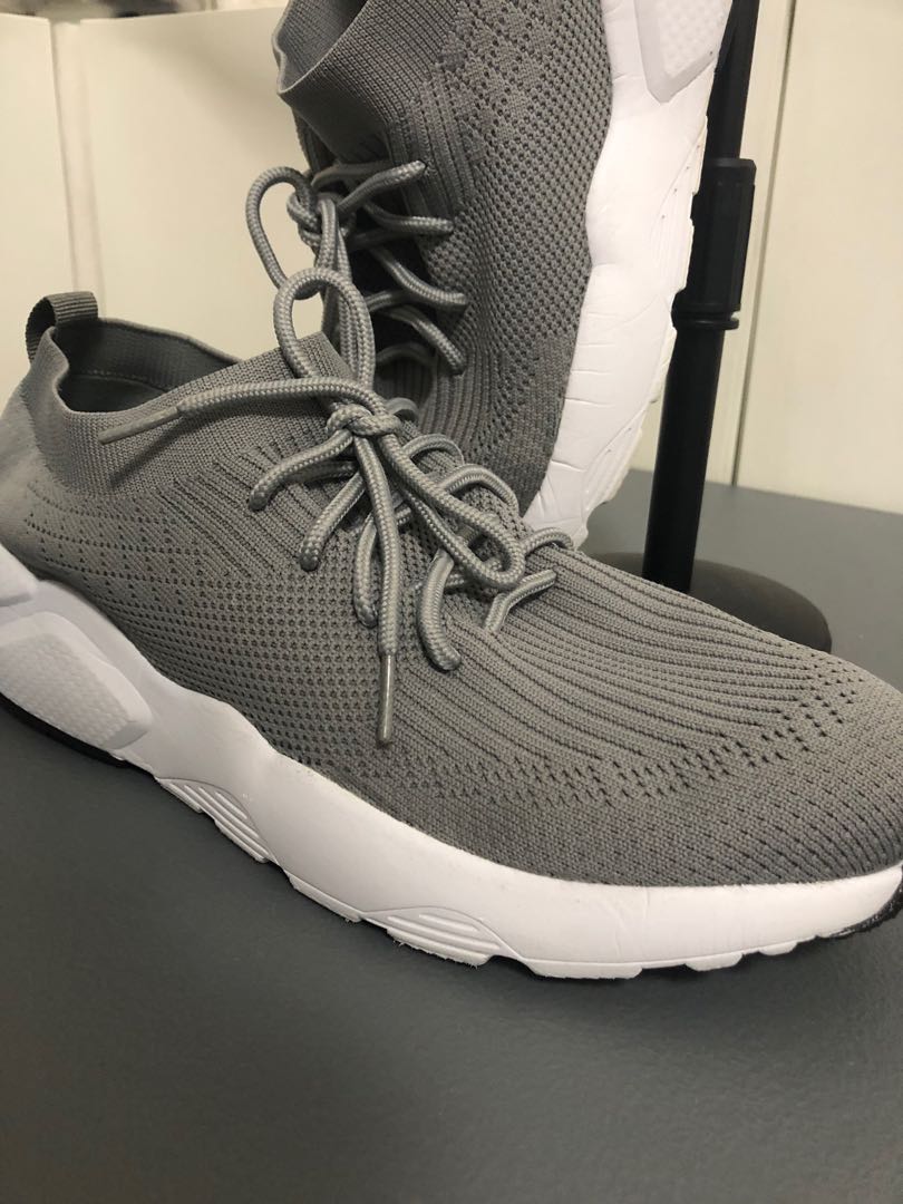 Gray new arrivals rubber shoes