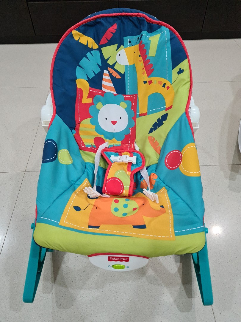 Fisher Price Baby Bouncer, Babies & Kids, Infant Playtime on Carousell