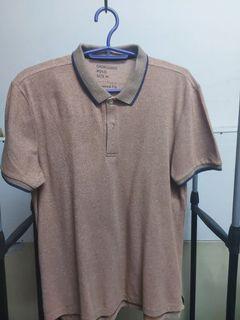 Giordano Brown Polo Shirt (M)