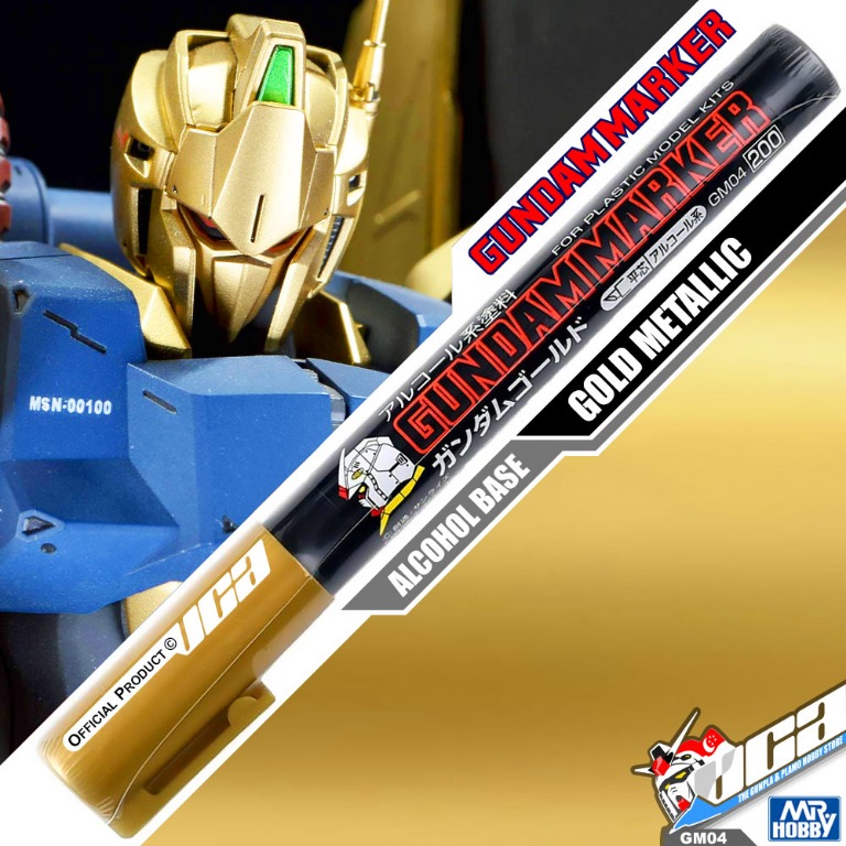 Mr Hobby Gold GM04 Gundam Marker Paint Type Plastic Models Gunpla Mecha Figures 