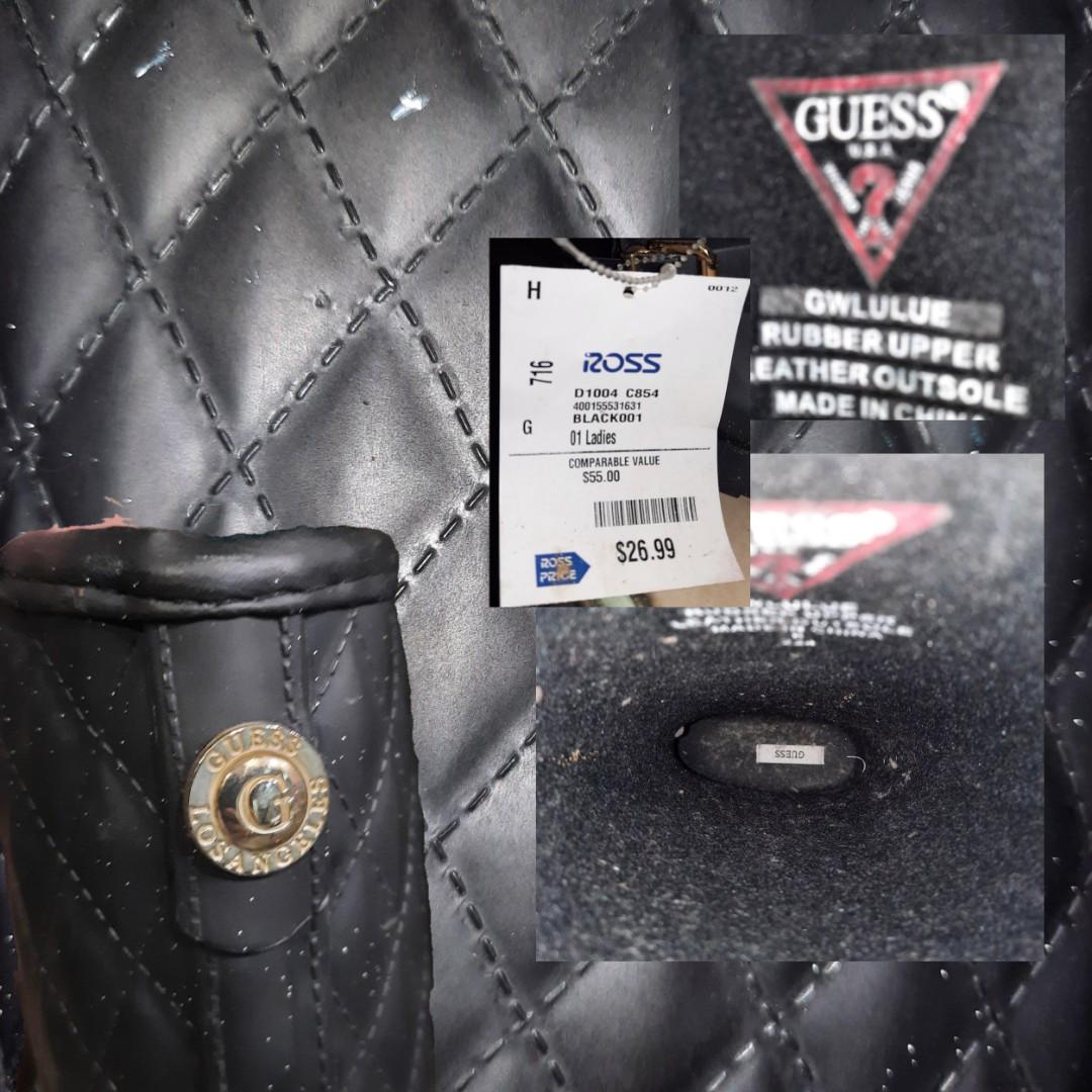 Guess womens deals rain boots