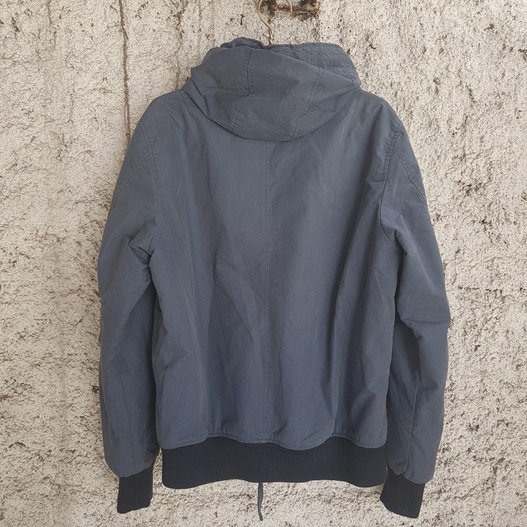 H M L O G G Hooded Parka Jacket Jaket Parka Hoodie Fesyen Pria Pakaian Baju Luaran Di Carousell