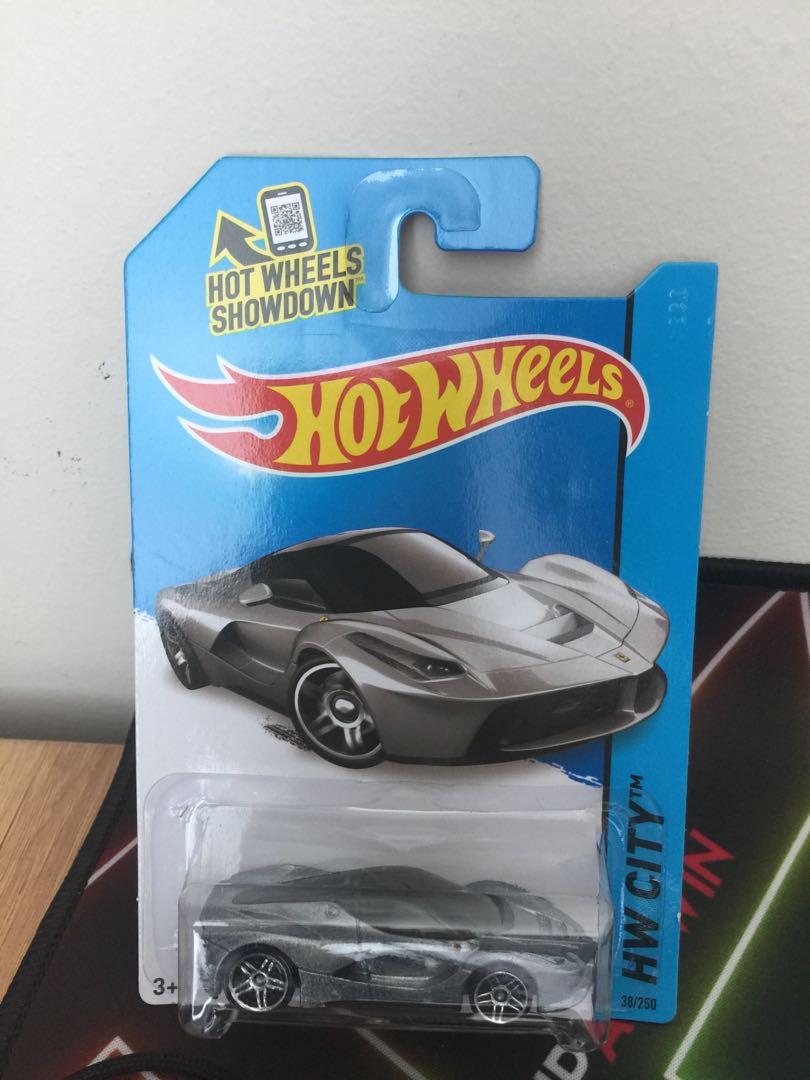 Hot Wheels LaFerrari Silver Hobbies Toys Toys Games on Carousell