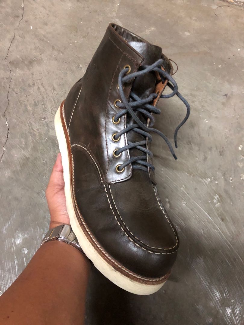 Jimmy Black Moc Toe Classic Men s Boot 44 Europe Men s Fashion