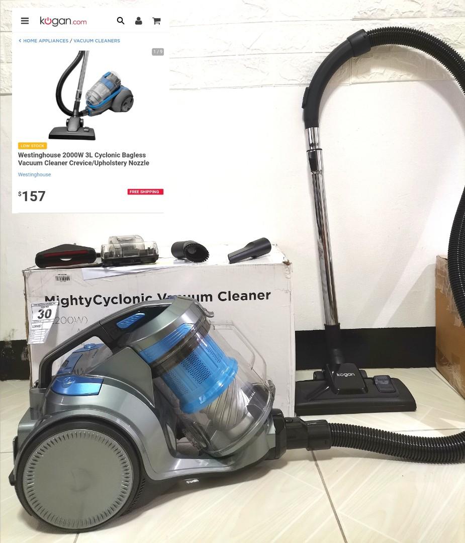 KOGAN Mighty Cyclonic Vacuum Cleaner, Furniture & Home Living