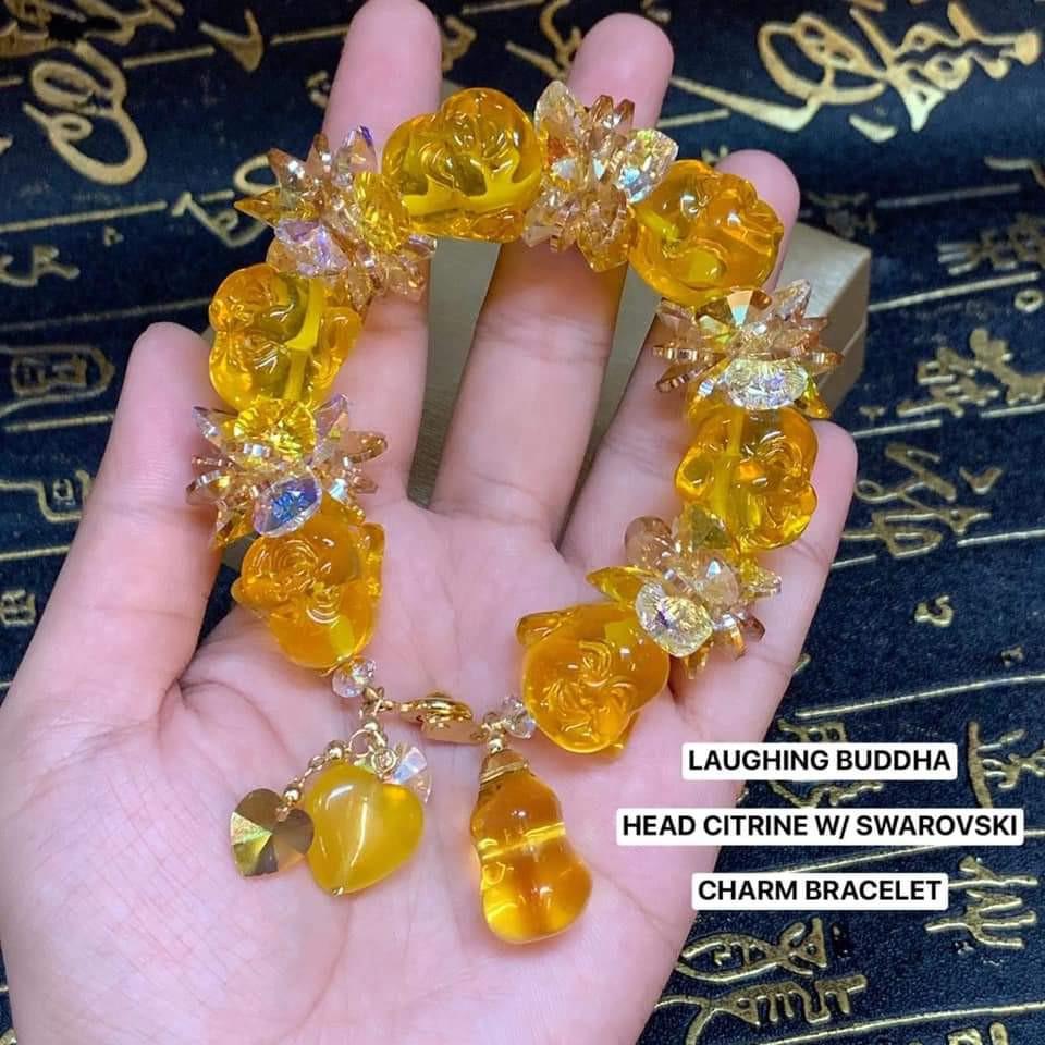 Swarovski buddha bracelet best sale