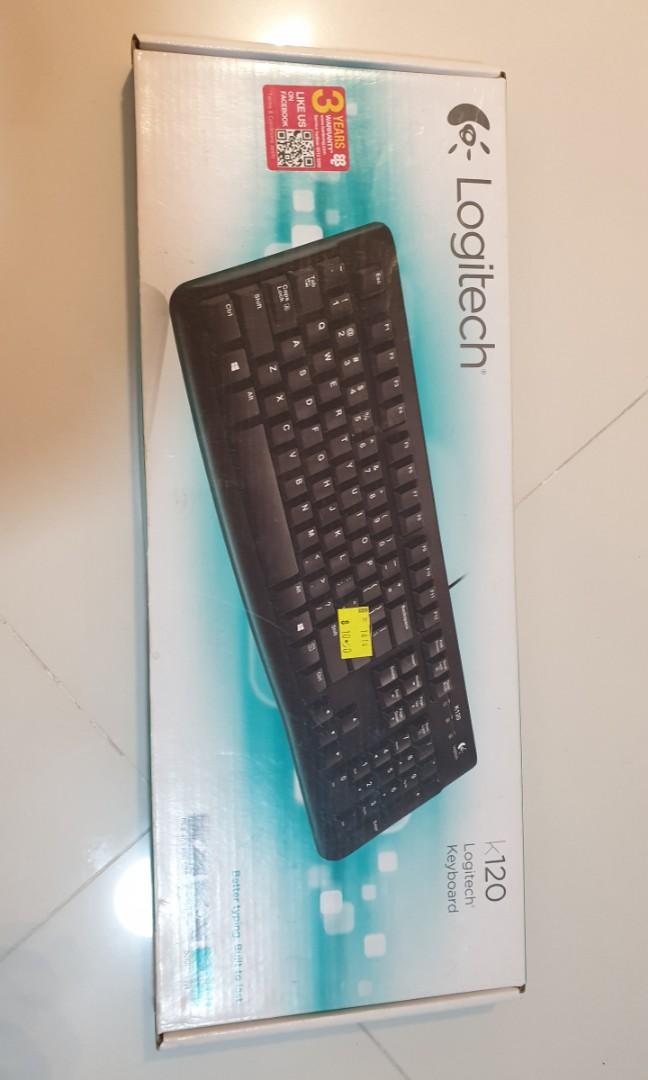 Logitech USB Keyboard, Computers & Tech, Parts & Accessories, Computer ...