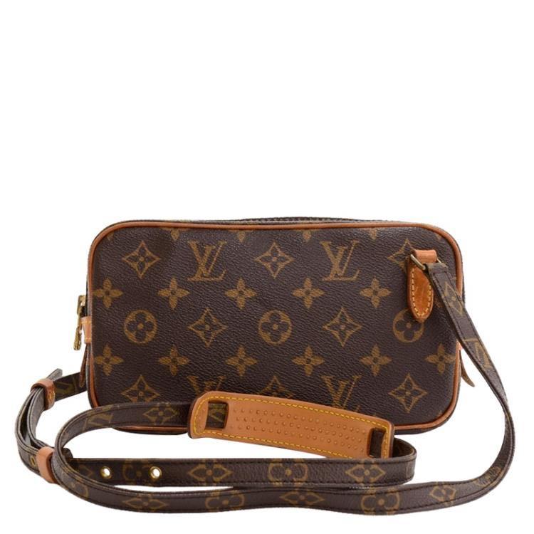 Authentic LV Louis Vuitton Monogram Marly Bandouliere Crossbody