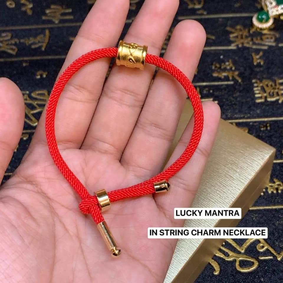 Mantra string bracelet on sale