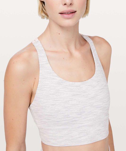 Lululemon Energy Long Line Bra in Wee Are From Space Nimbus Battleship  WAFSNB in Size 4 (US4)