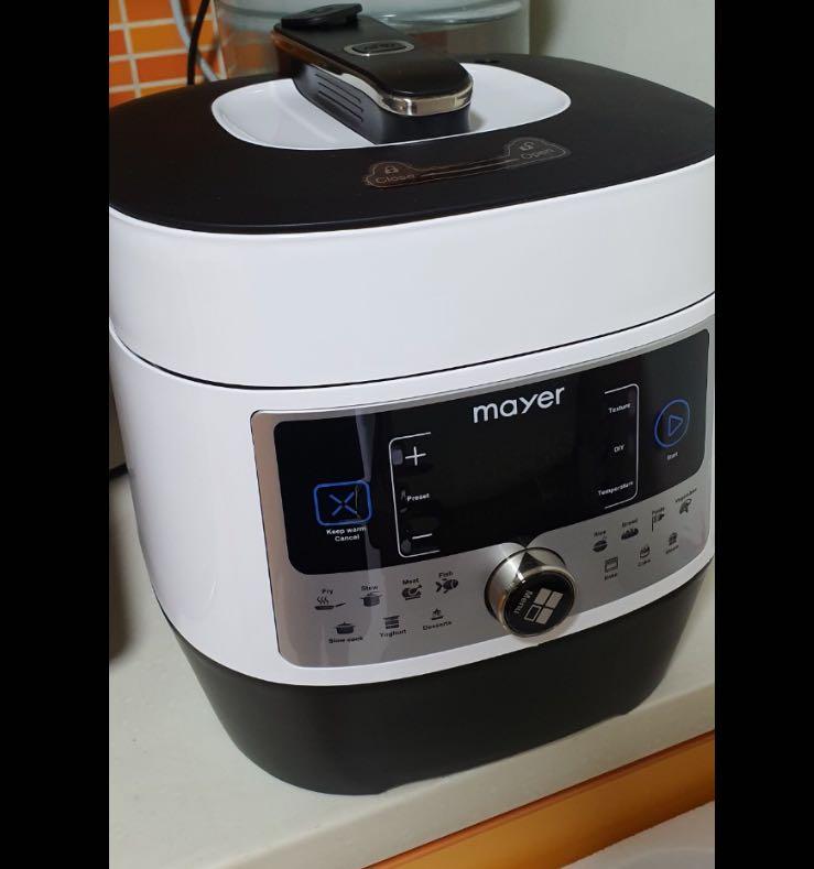 Mayer Electric Pressure Cooker MMPC6062 TV Home Appliances Kitchen Appliances Cookers on Carousell