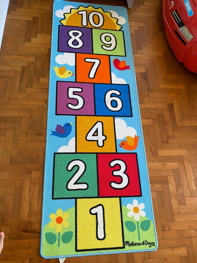 Melissa and doug hopscotch top mat