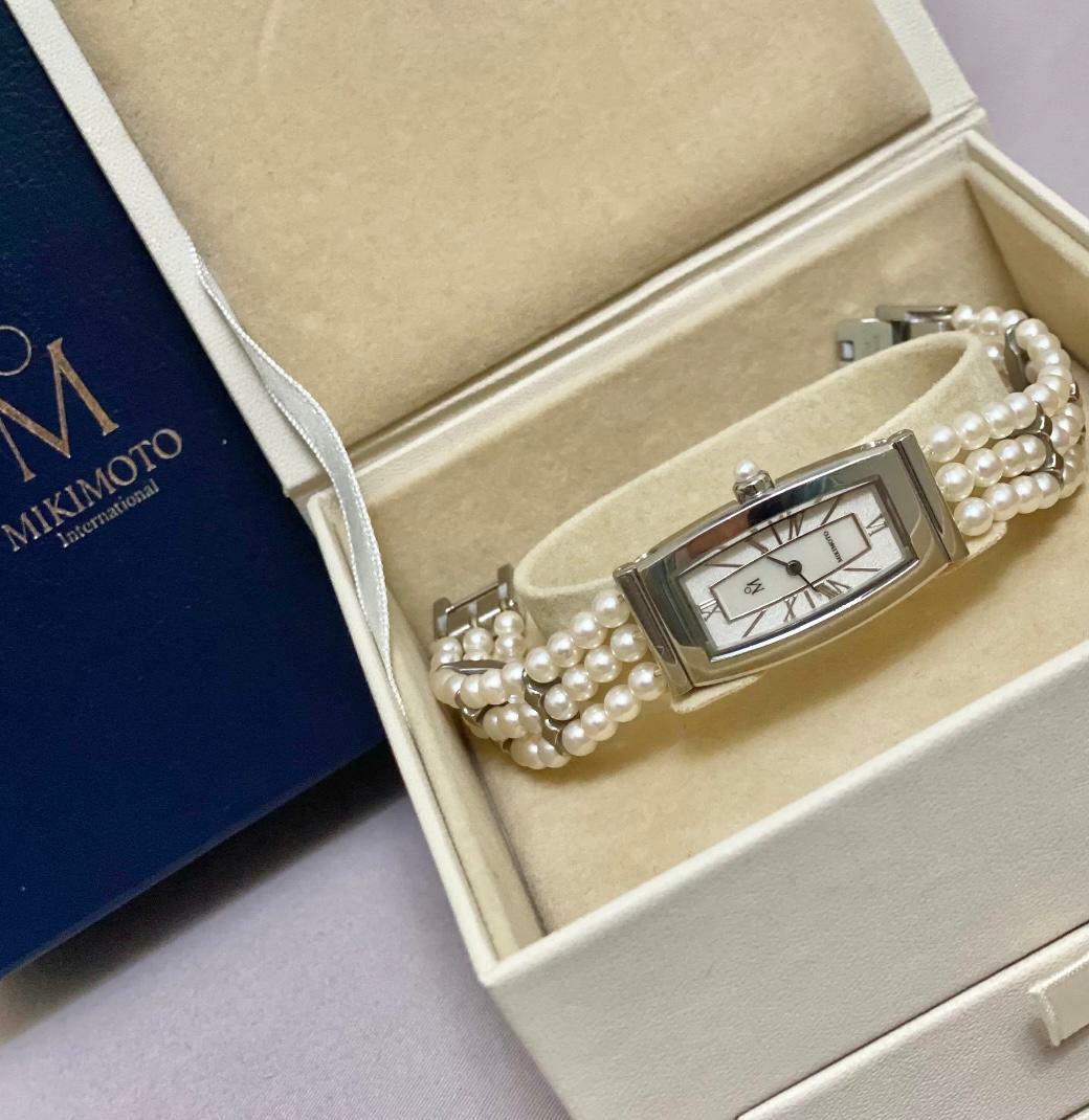 Mikimoto pearl watch Women s Fashion Watches Accessories