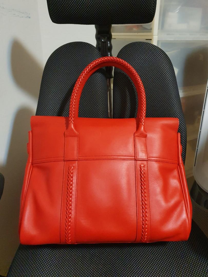 Mulberry Red Bayswater Bag