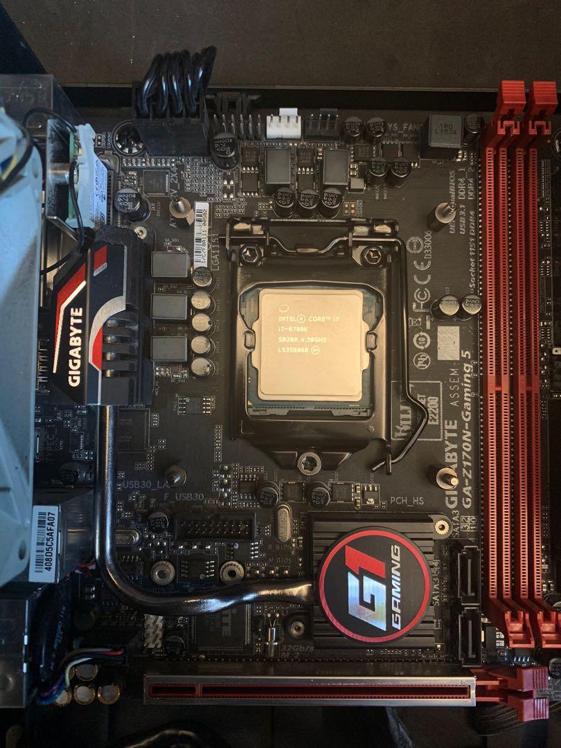 Gigabyte z170n top