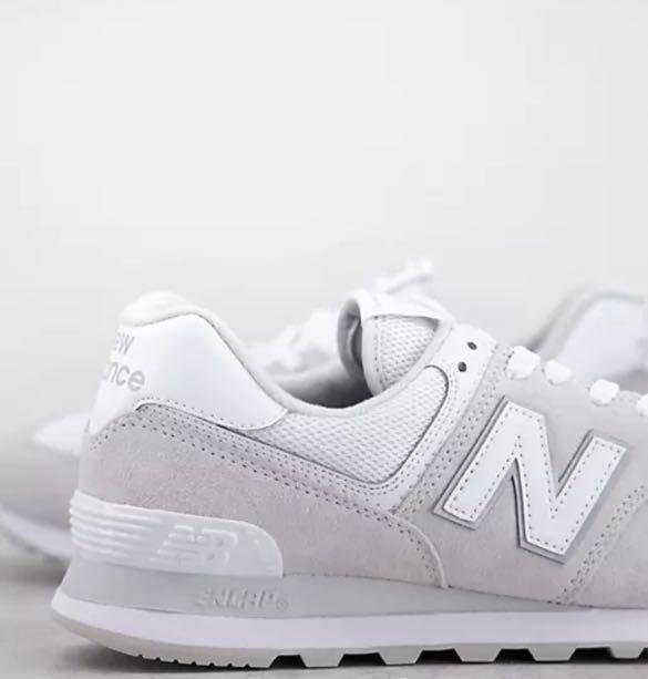 Light grey new balance 2025 574