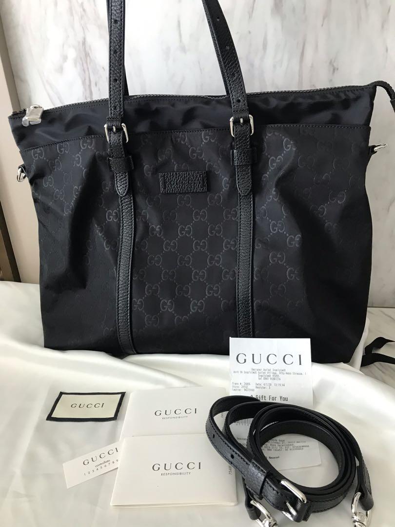 Gucci nylon clearance tote bag