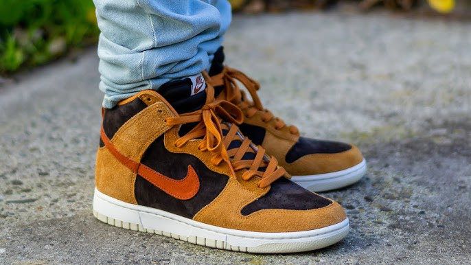 nike dunk high curry
